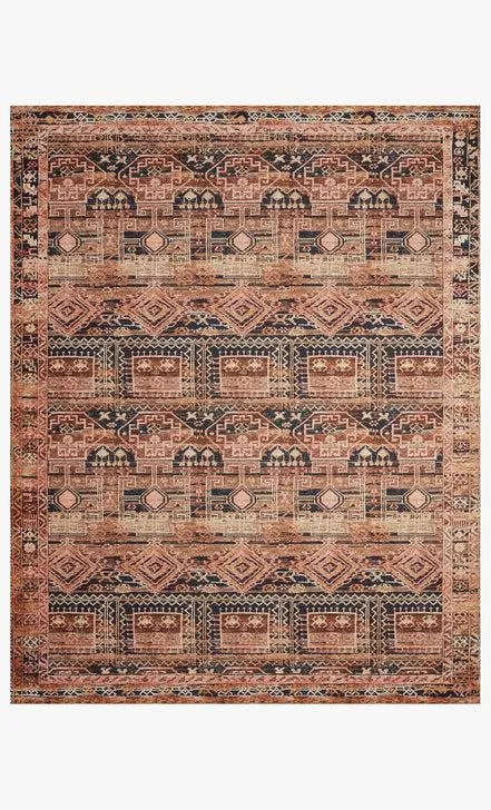 Loloi Rugs Layla Collection - LAY-14 Mocha/Blush