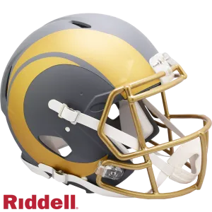 Los Angeles Rams Helmet Riddell Authentic Full Size Speed Style Slate Alternate