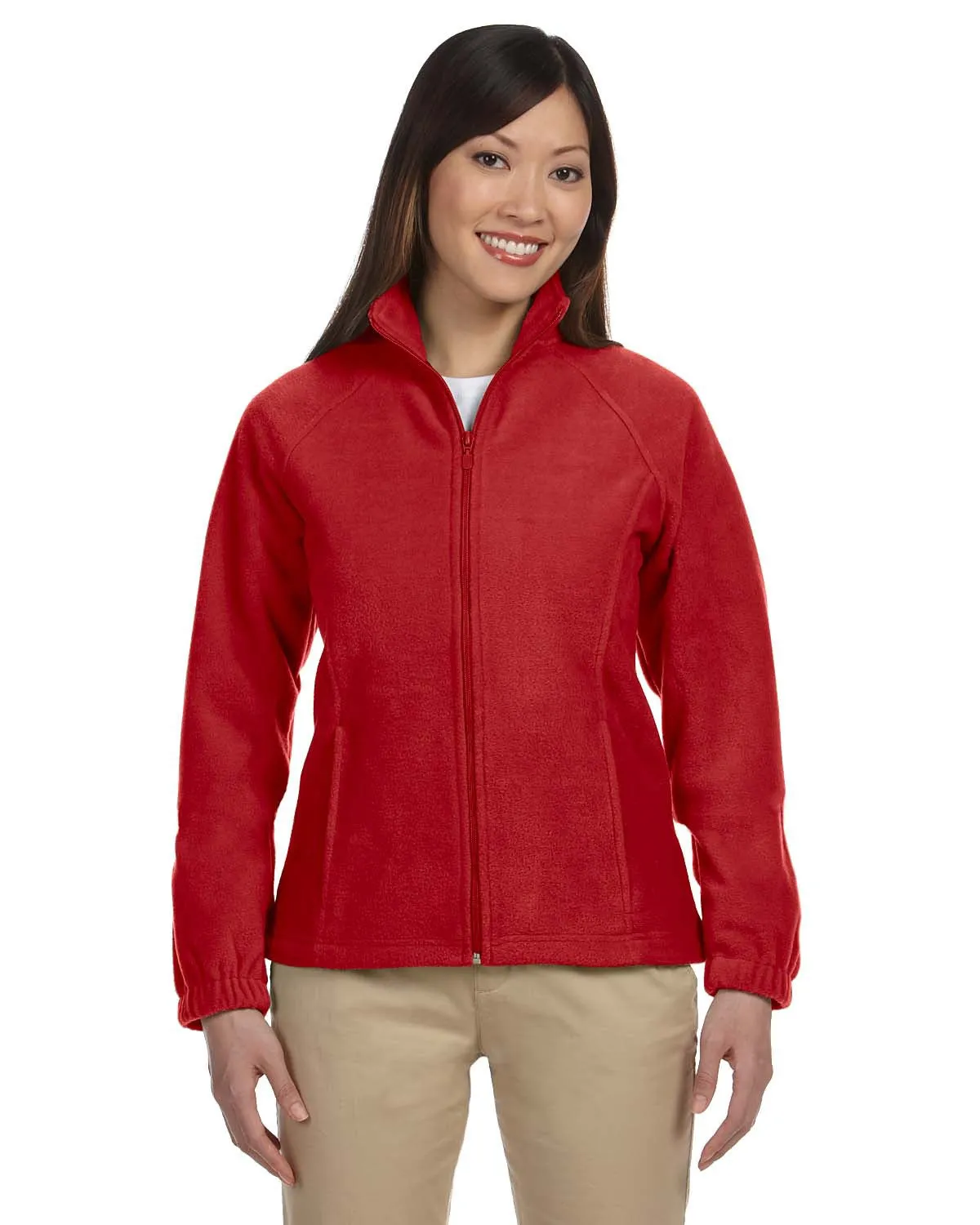 M990W Harriton Ladies' 8 oz. Full-Zip Fleece