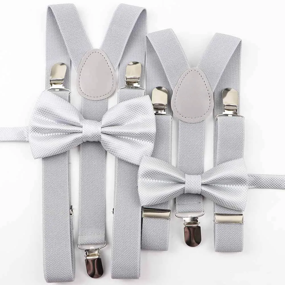 Me and Mini Me Bow Ties and Braces - Various Colours