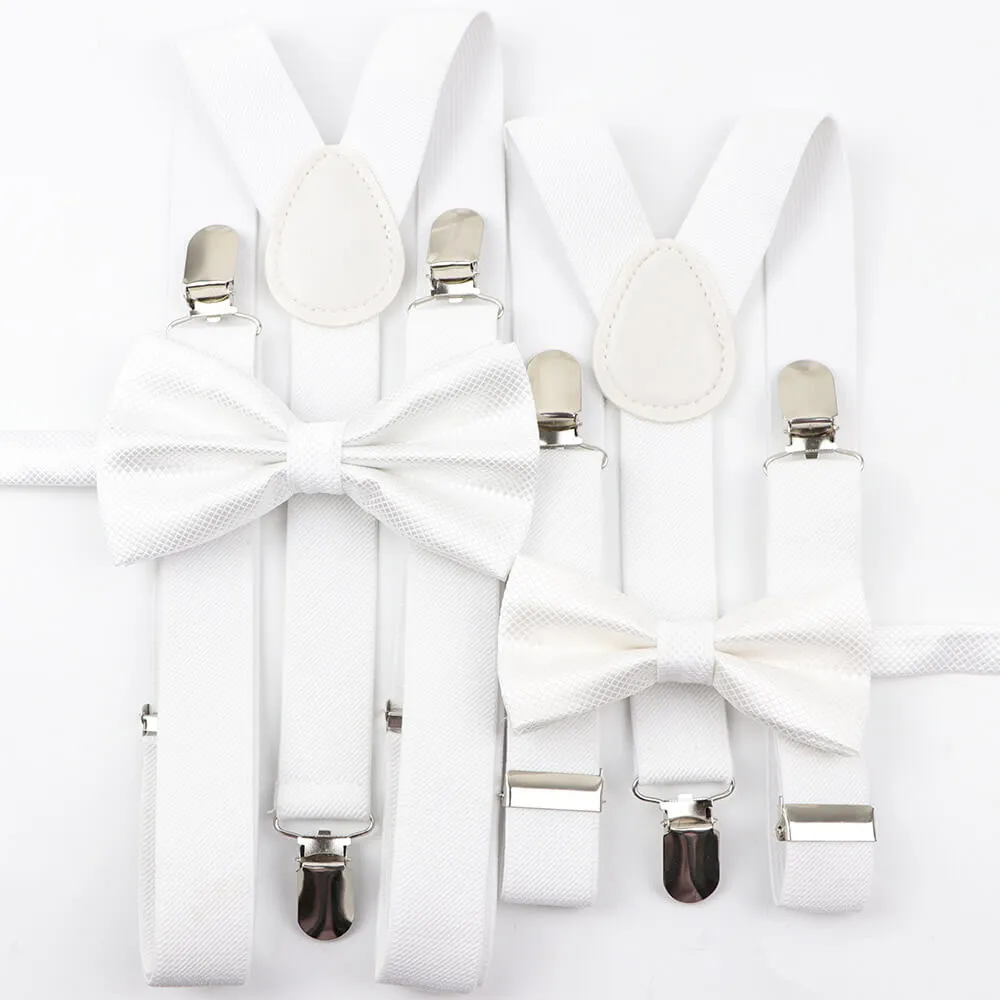 Me and Mini Me Bow Ties and Braces - Various Colours