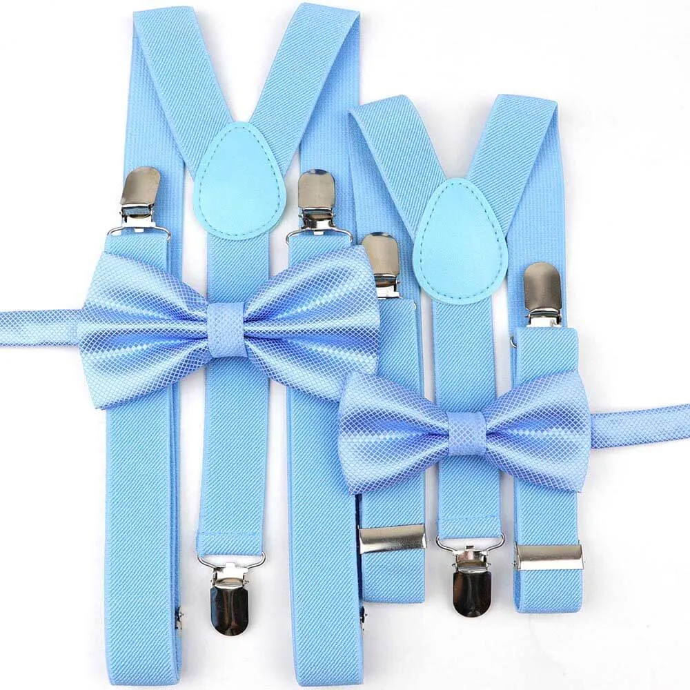 Me and Mini Me Bow Ties and Braces - Various Colours