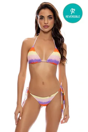 MIAMI SUNSETS REVERSIBLE BIKINI