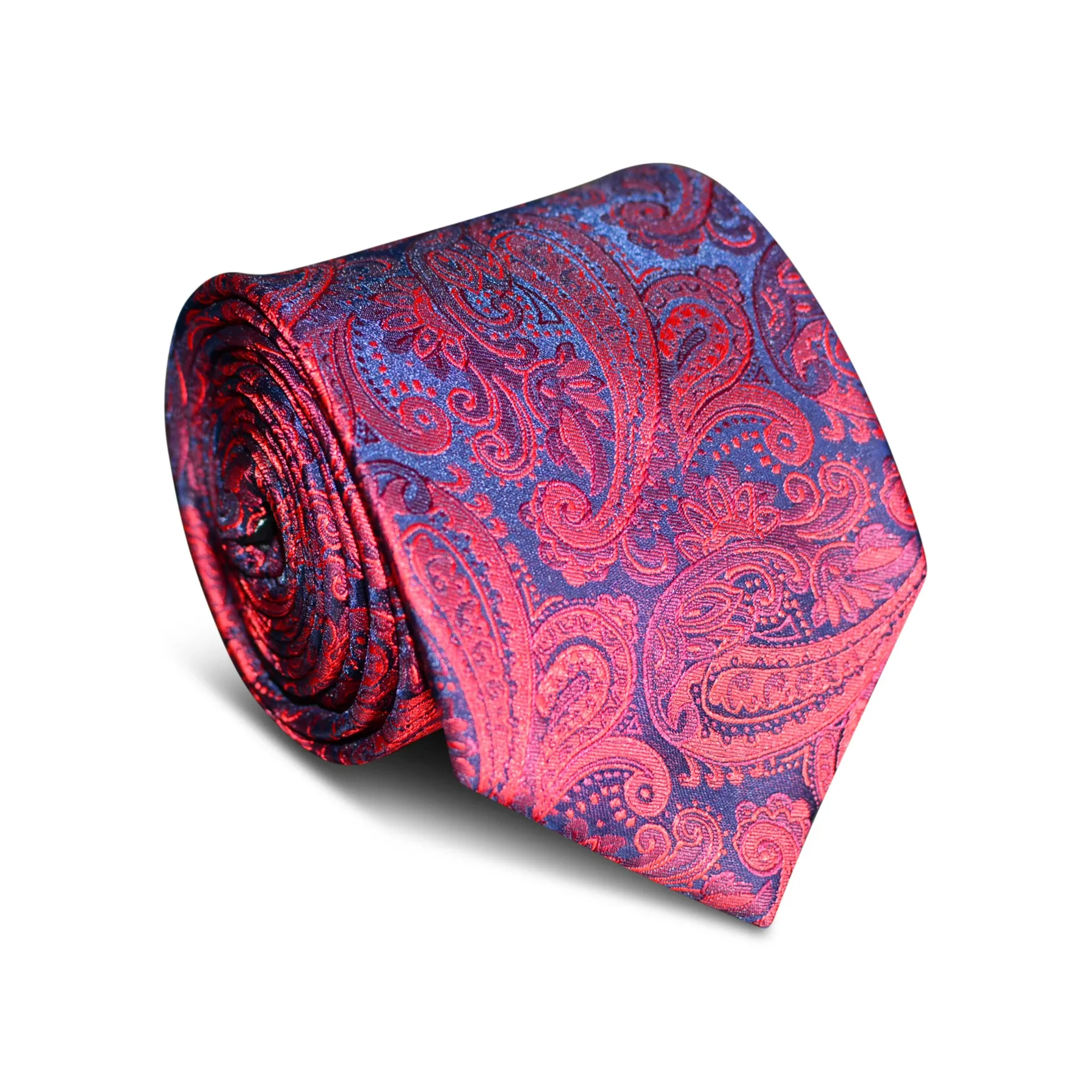 Midnight Red Tie