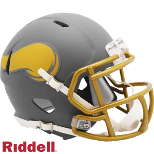 Minnesota Vikings Helmet Riddell Replica Mini Speed Style Slate Alternate