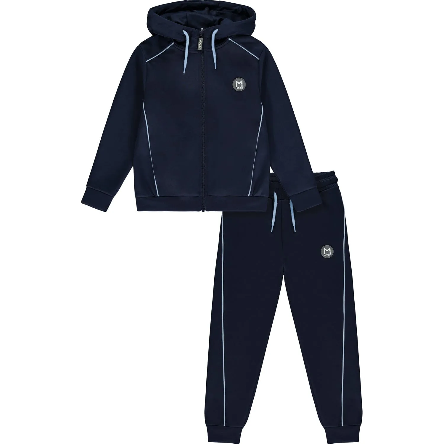 MITCH - Windsor Poly Tracksuit - Blue Navy
