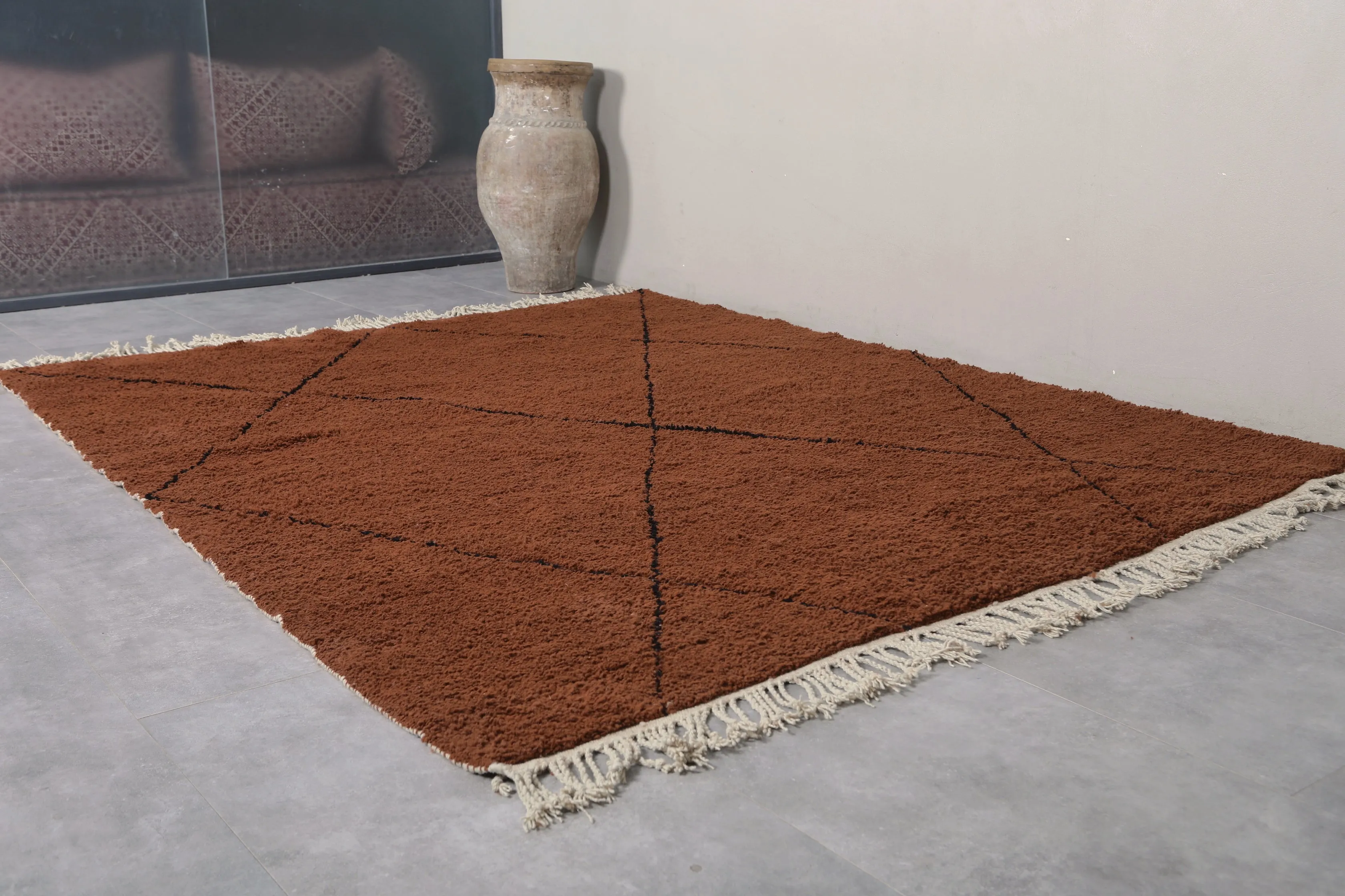 Moroccan area rug - Custom Berber rug - handmade rug