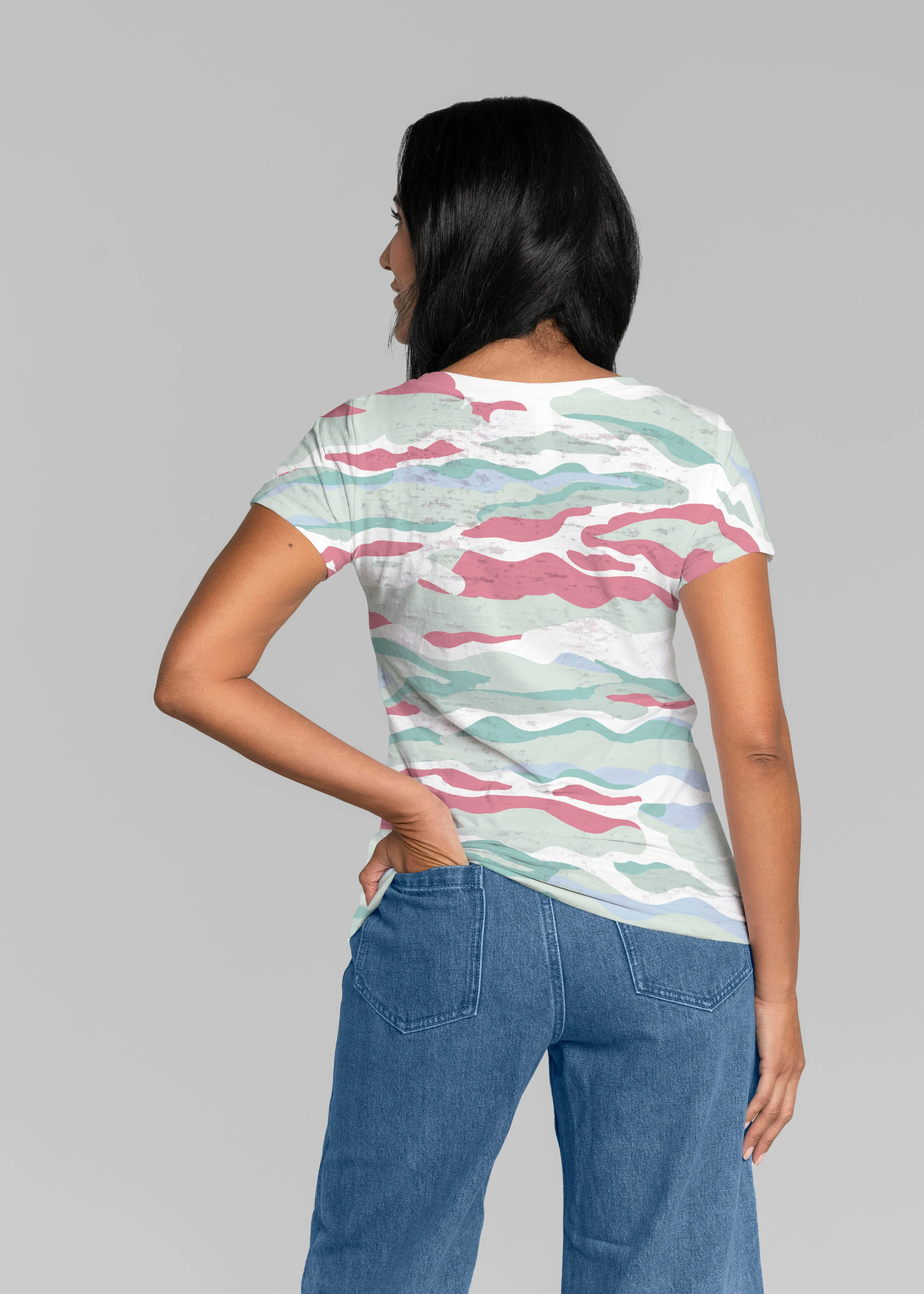 Mountain View Brick (17296) ~ Short Sleeve Scoop Shirt