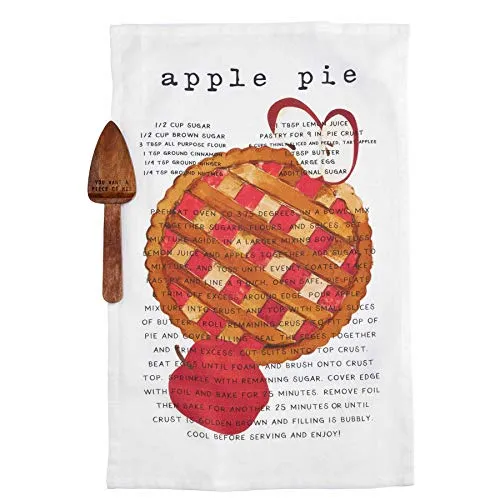 Mud Pie Pie Server Recipe Towel Pie Set Collection