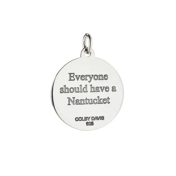 Nantucket Travel Charm Bracelet with Medium Charm