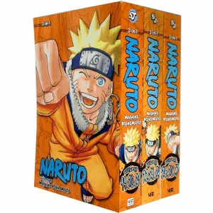 Naruto series 3 : 3in1 tp vol 7 to 9 Books collection set