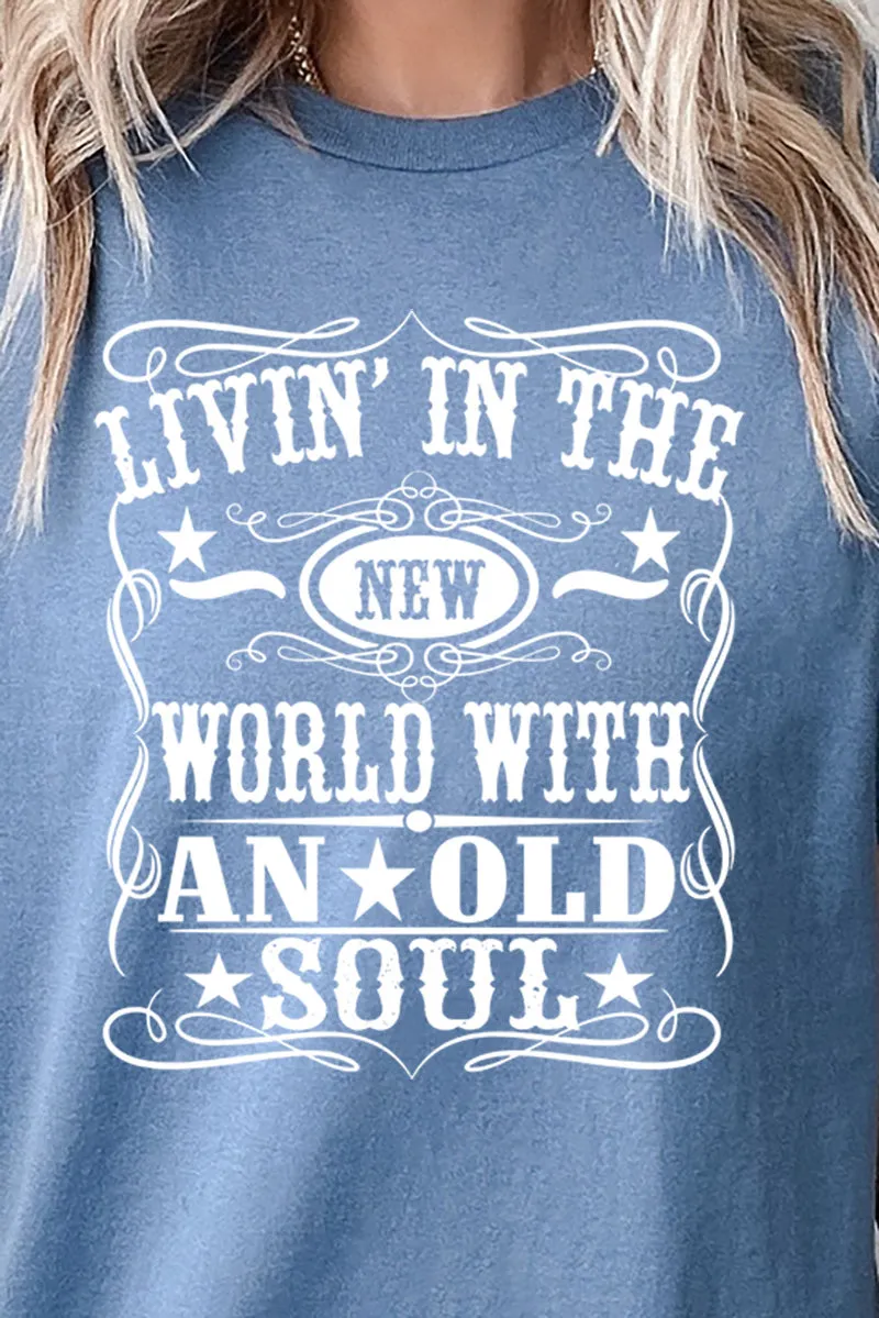 New World Old Soul Short Sleeve Relaxed Fit T-Shirt