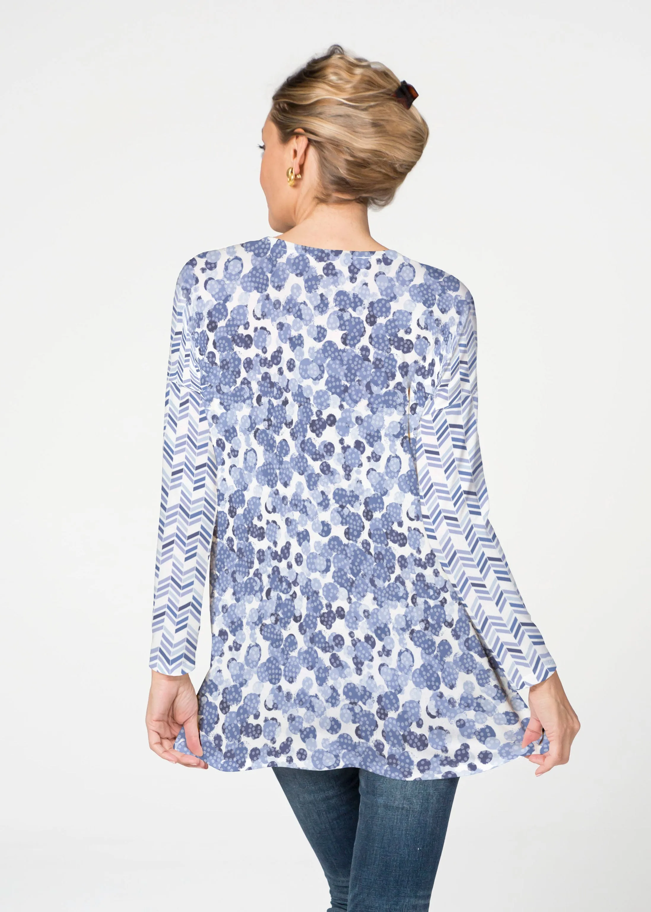 Oh Stamped (7784) Slouchy Butterknit Top