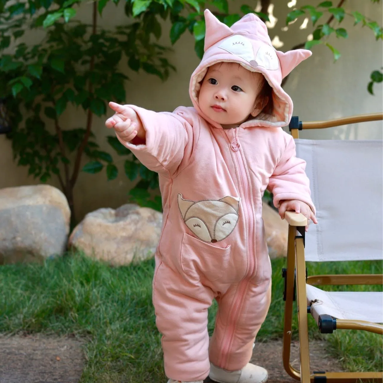 Organic Baby Winter Bunting Suit | Newborn Winter Clothes