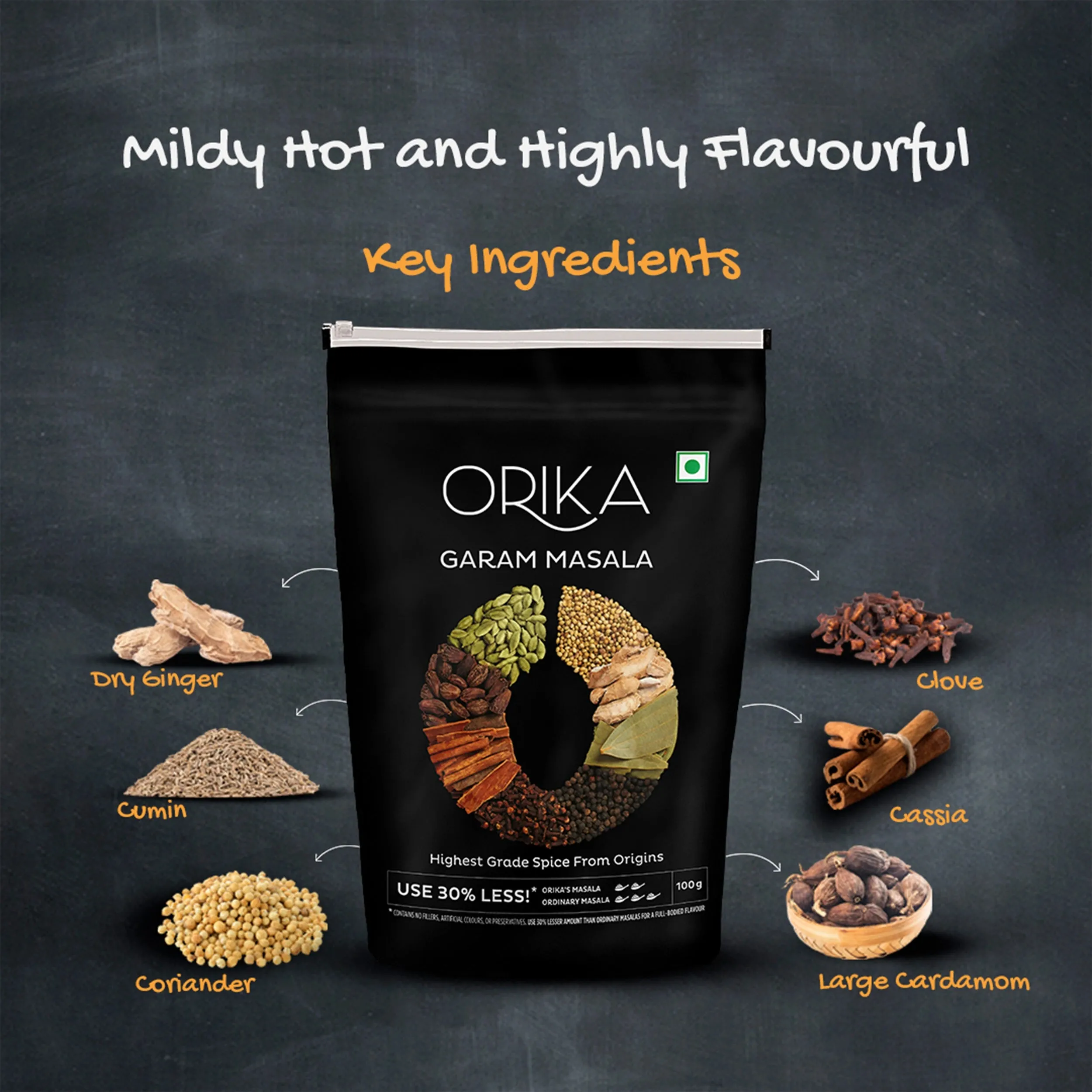 Orika Garam Masala, 100gm