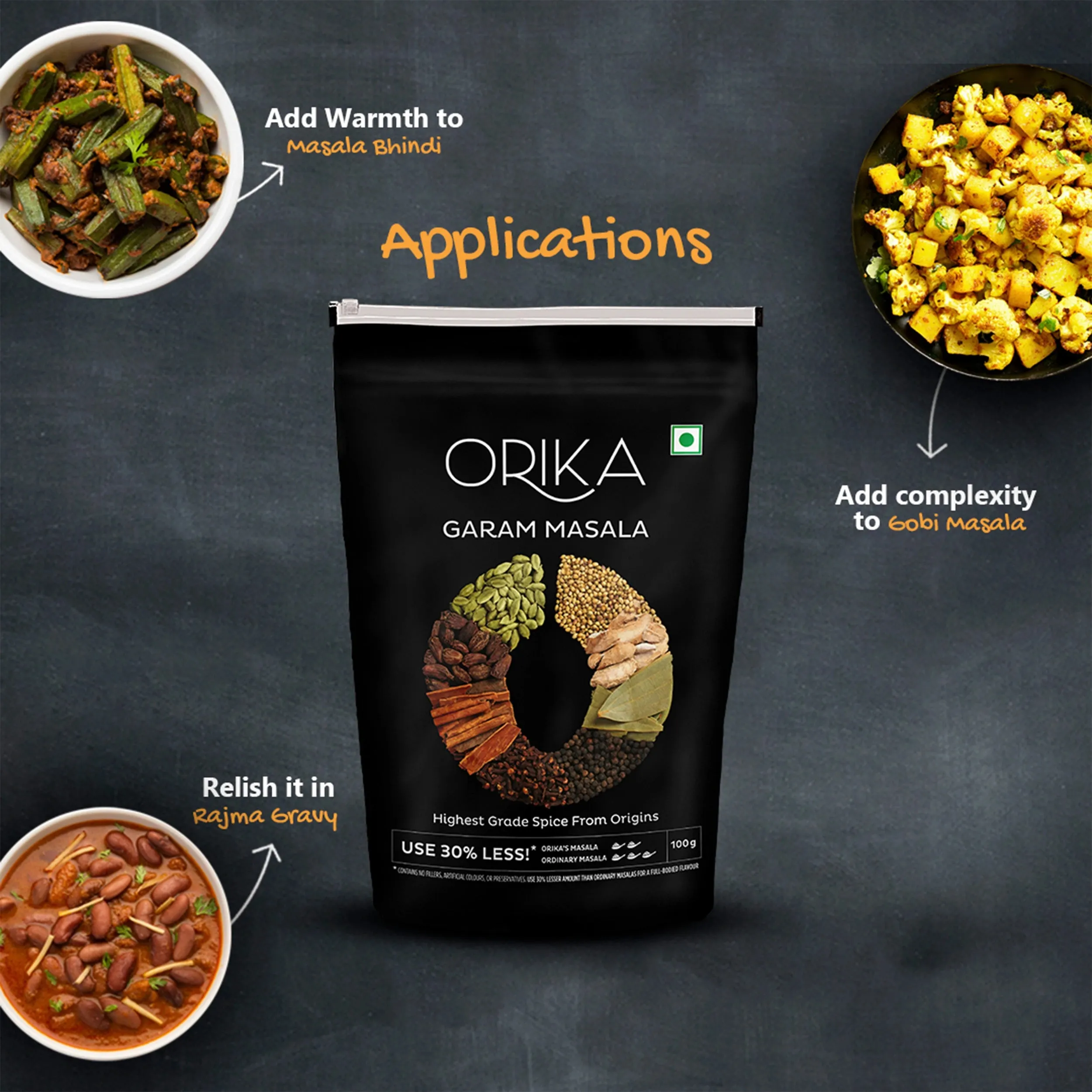 Orika Garam Masala, 100gm