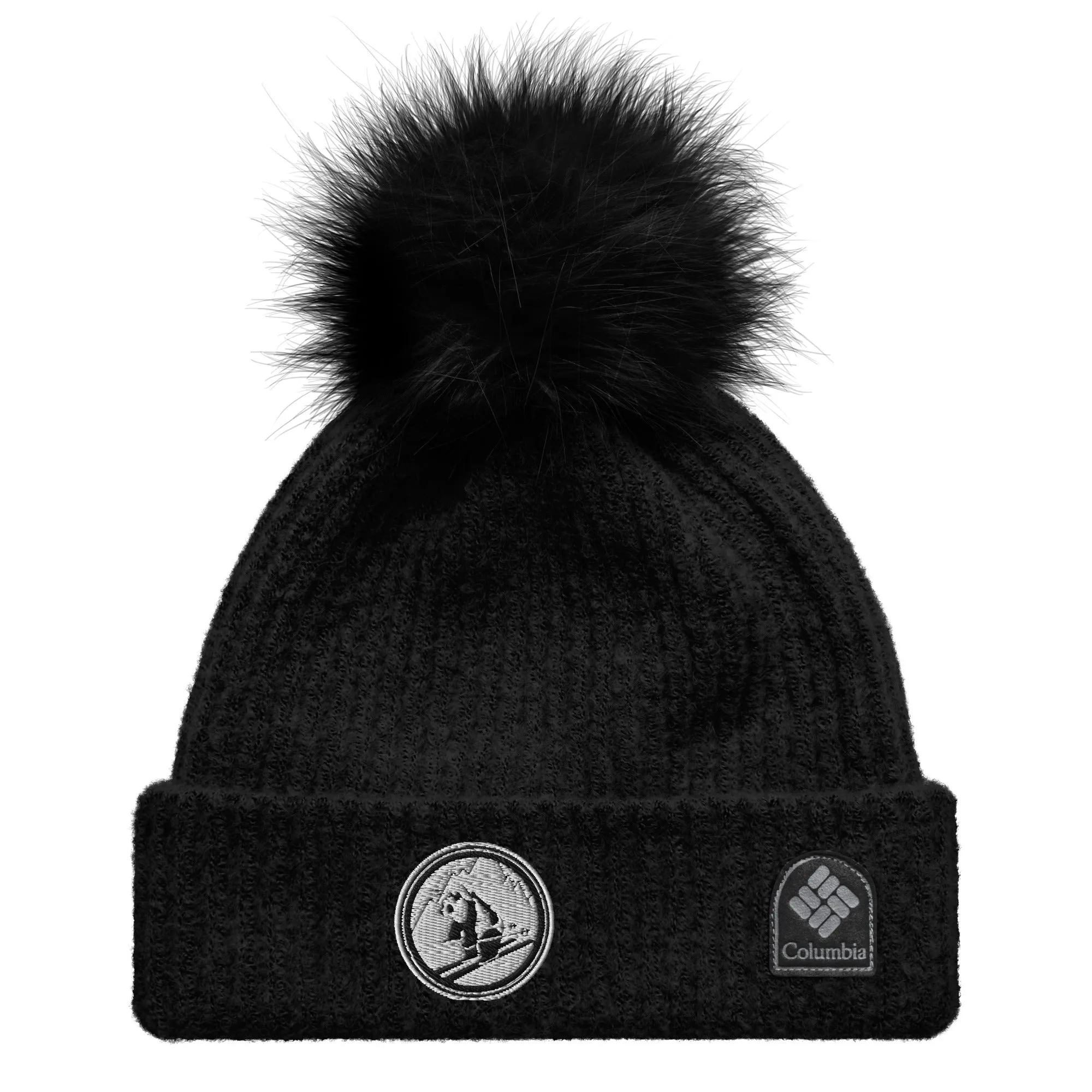 Pando Commando Collaboration with Columbia pom-pom beanie
