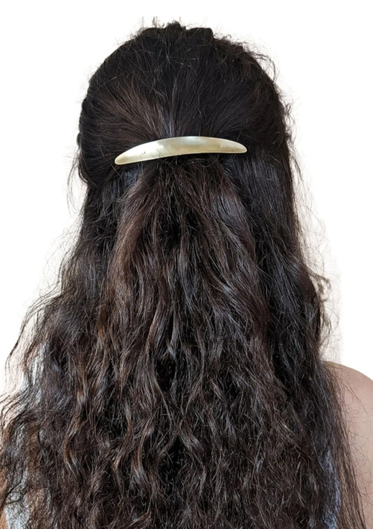 PeLo Modern - Solid Brass Barrette