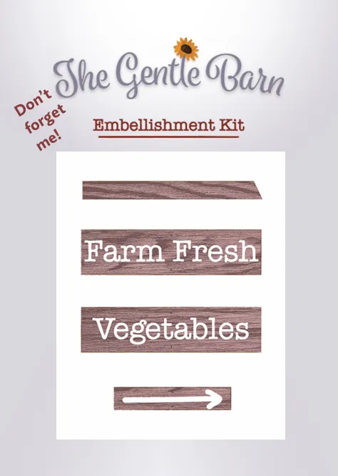 Pine Needles The Gentle Barn Farm Applique Quilt Pattern