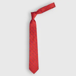 Polka Flower Tie