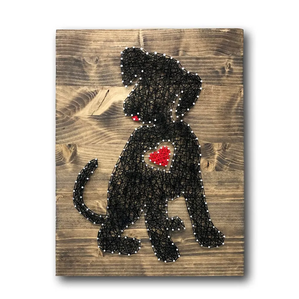 Puppy Heart String Art Kit