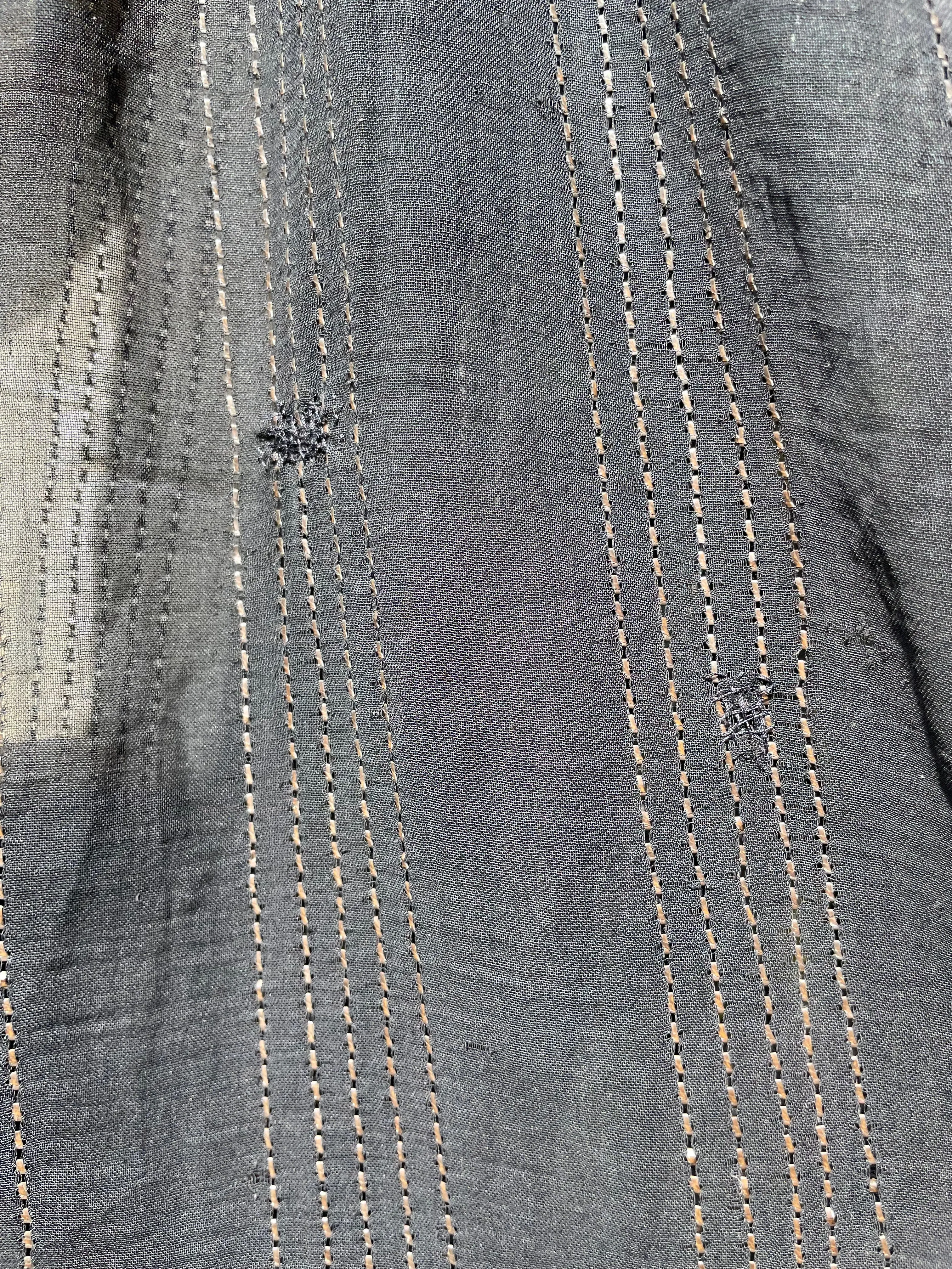 Rare 1920s/1930s One Of A Kind Handmade Hammered Metal Assuit Dress & Shawl