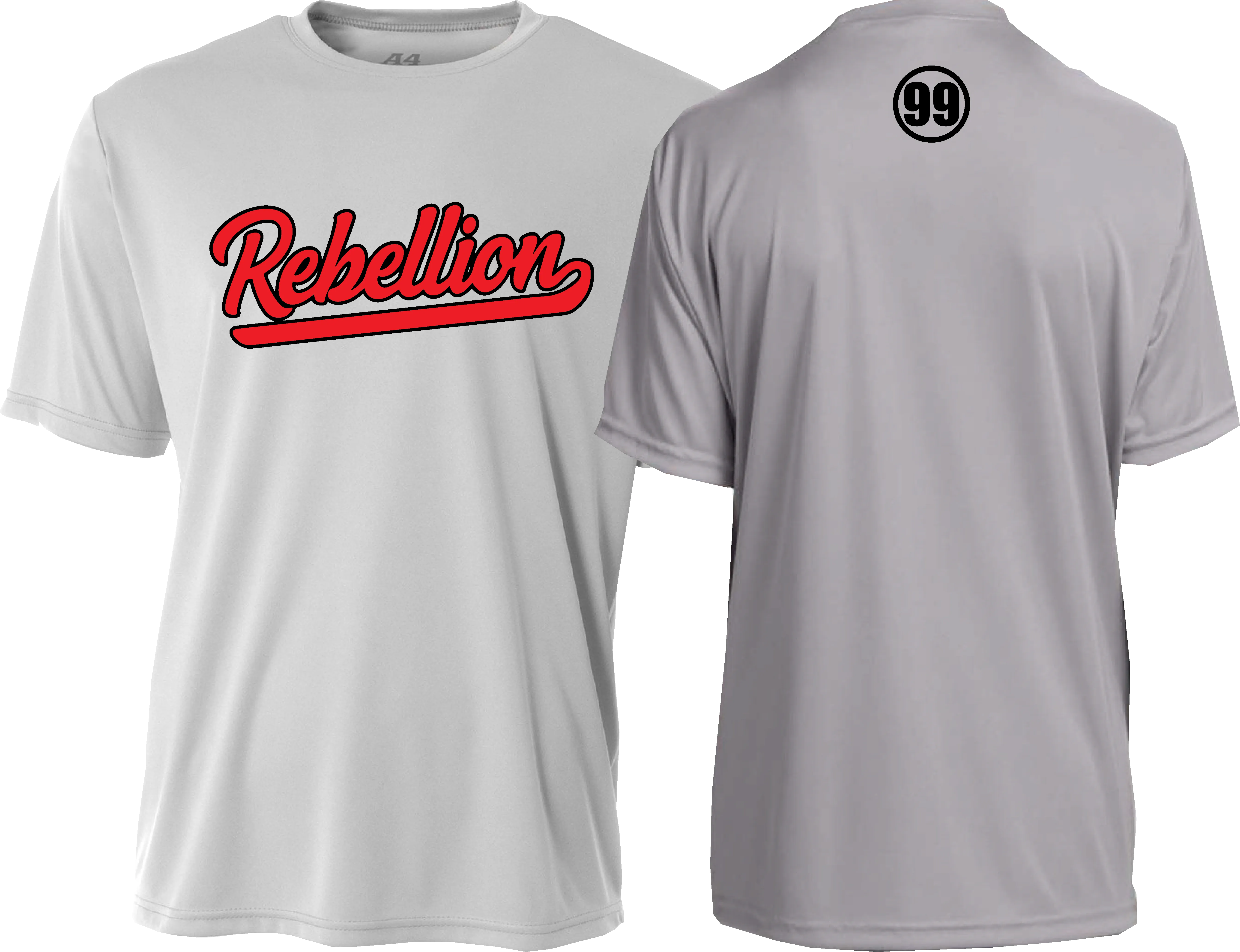 REBELLION SCRIPT PERFORMANCE TEE YOUTH