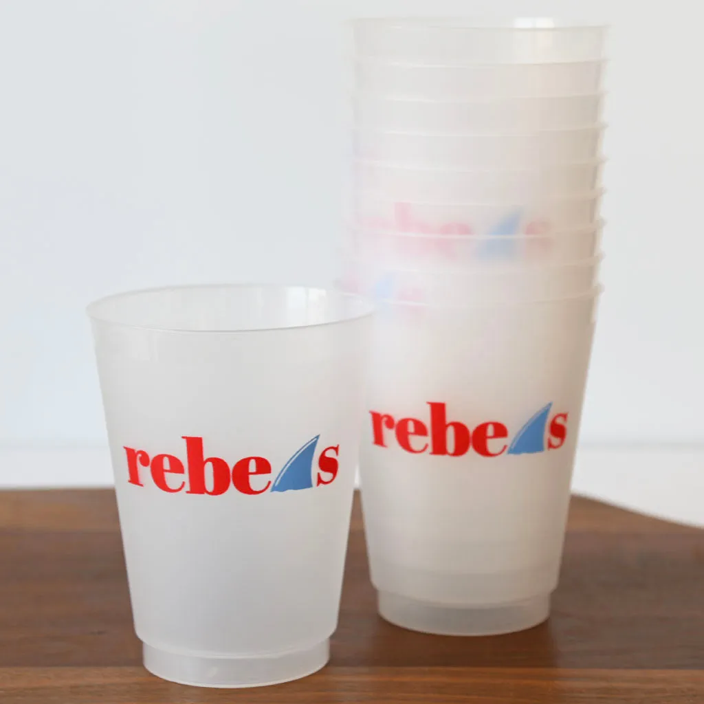 Rebels Fin Frosted Cups