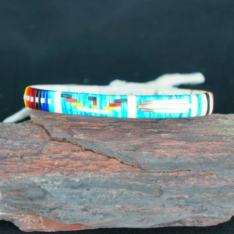 Red Cloud Quillwork - Traditional Bracelet