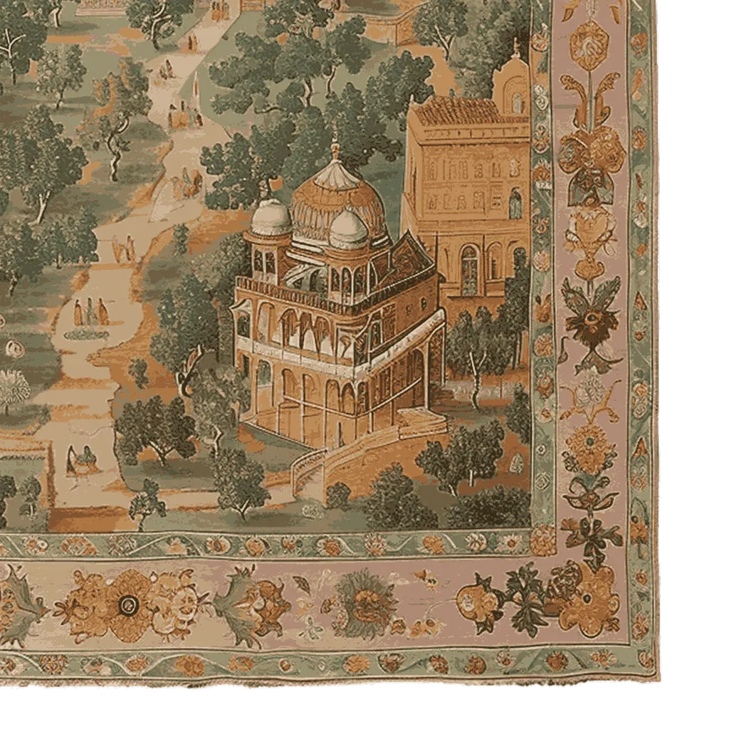 Regal Chronicles Hand Knotted Rug