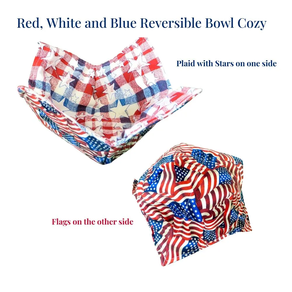 Reversible Microwave Bowl Cozies