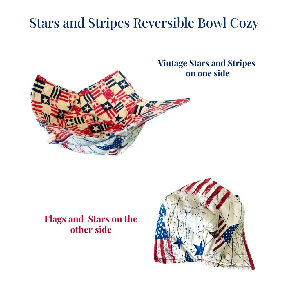 Reversible Microwave Bowl Cozies