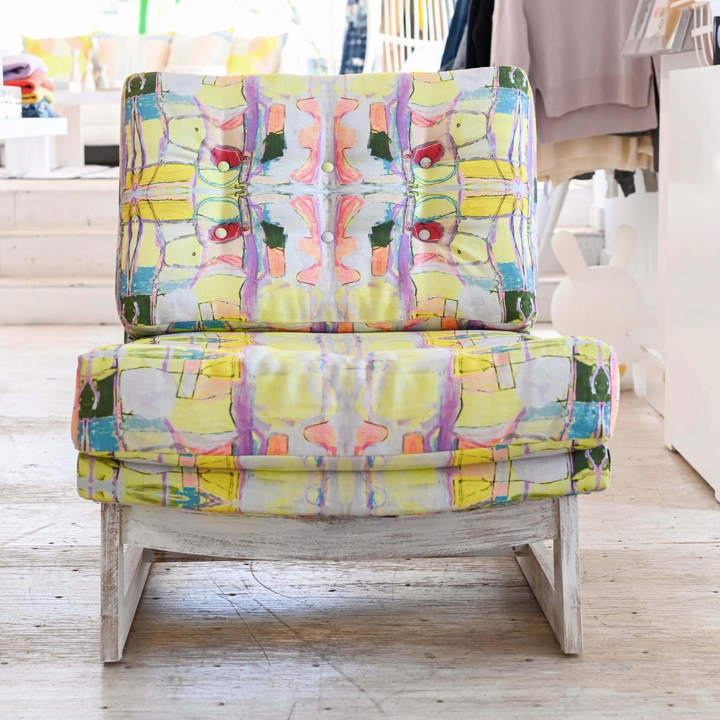 Right Or Wrong Citrine Romeo Chair