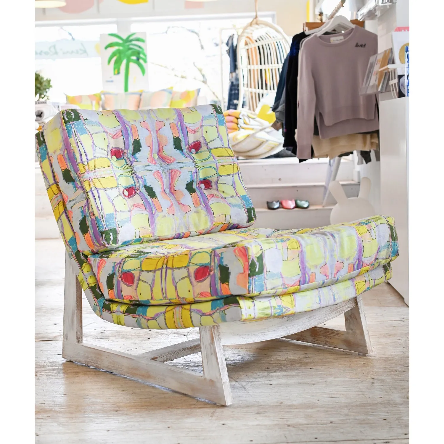 Right Or Wrong Citrine Romeo Chair