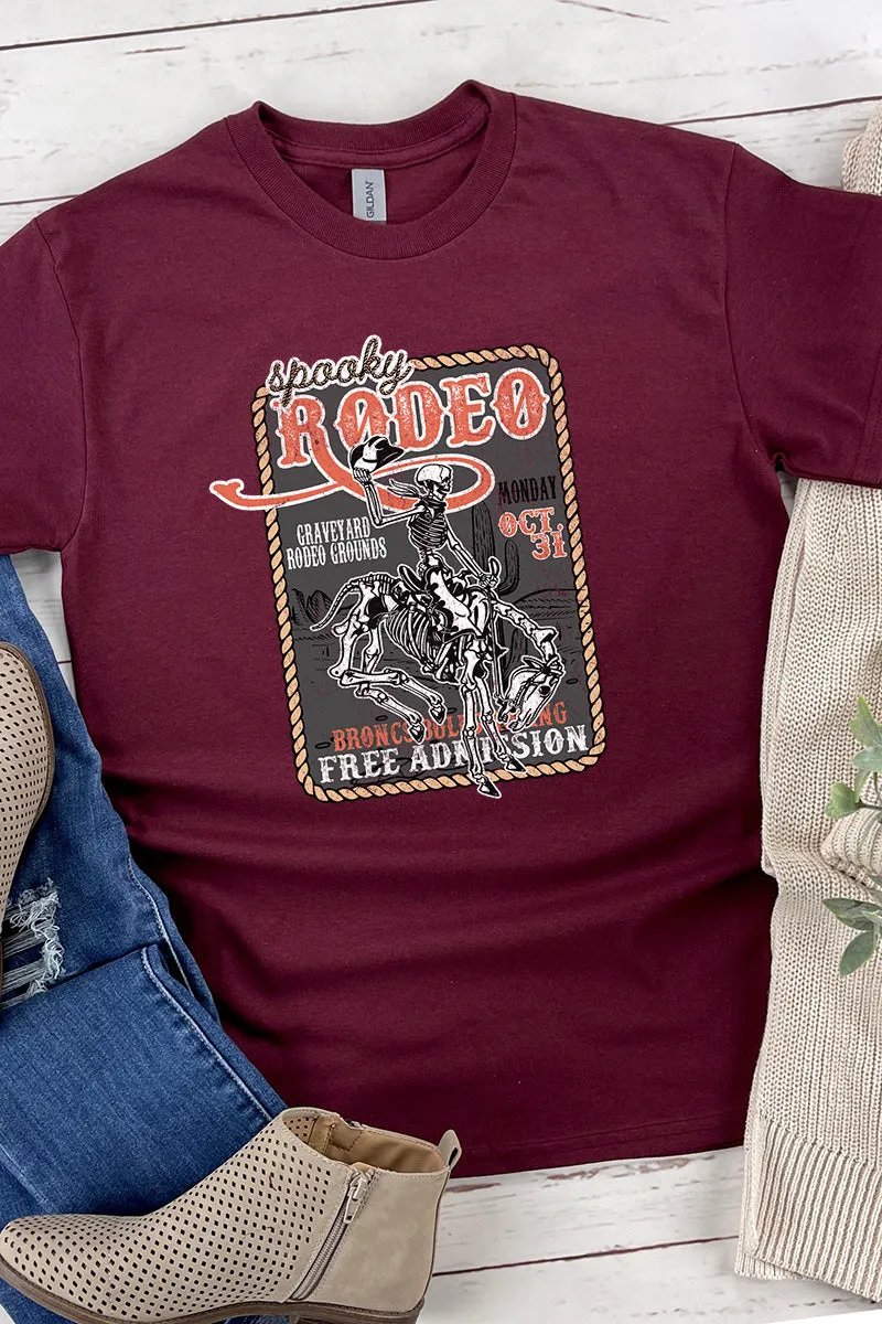Rodeo Spooky Short Sleeve Relaxed Fit T-Shirt