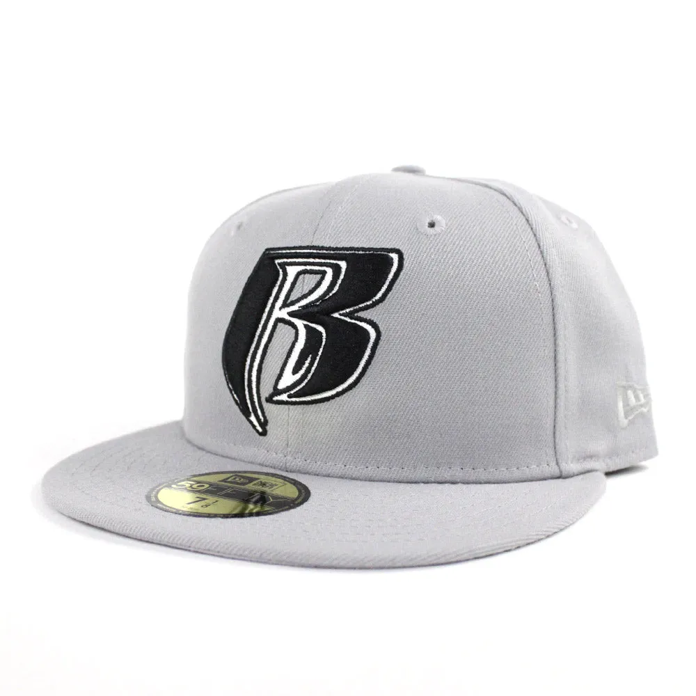 Ruff Ryders New Era 59Fifty Fitted Hat (Gray Black Gray Under Brim)