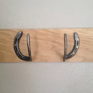 Rustic Horseshoe Hooks and Hangers - The Heritage Forge