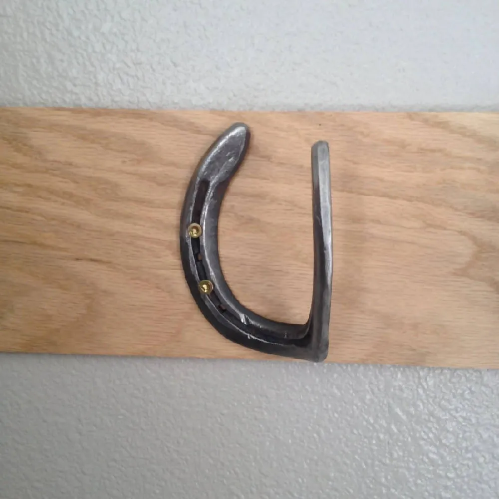 Rustic Horseshoe Hooks and Hangers - The Heritage Forge