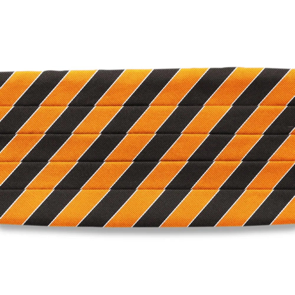Scholastic Orange/Black - Cummerbunds