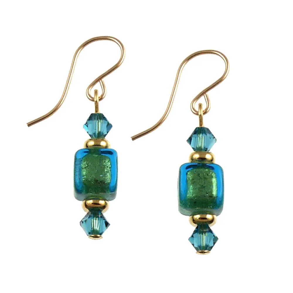 SE-461 Earrings Autumn Baby Cubes (Please Specify Color)