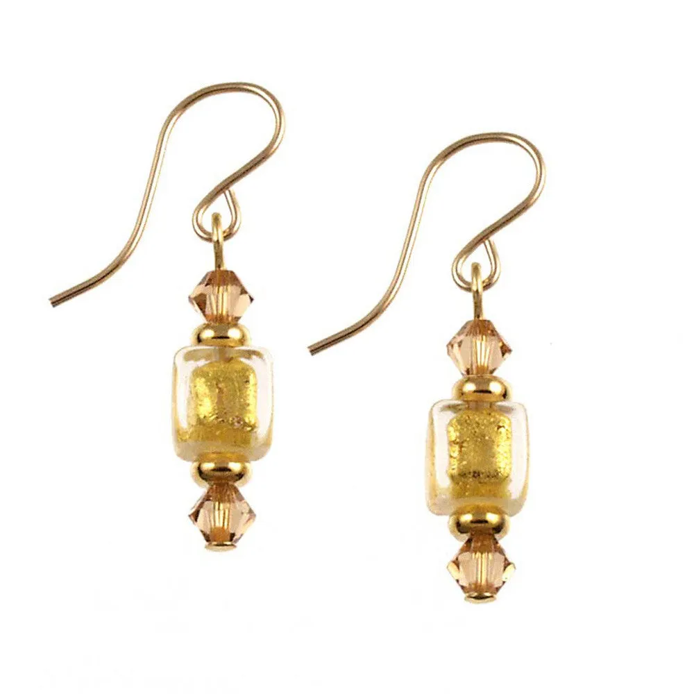 SE-461 Earrings Autumn Baby Cubes (Please Specify Color)