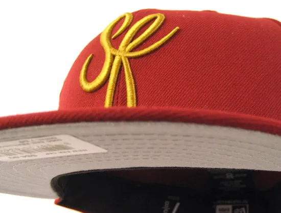 SF Script New Era 5950 Fitted Hats (SAN FRANCISCO 49ERS COLOR WAY)