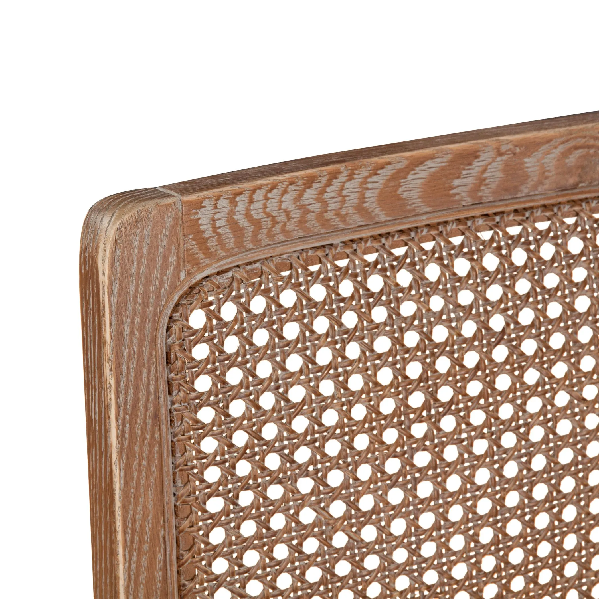 Simone Dining Chair Off White Linen Seat