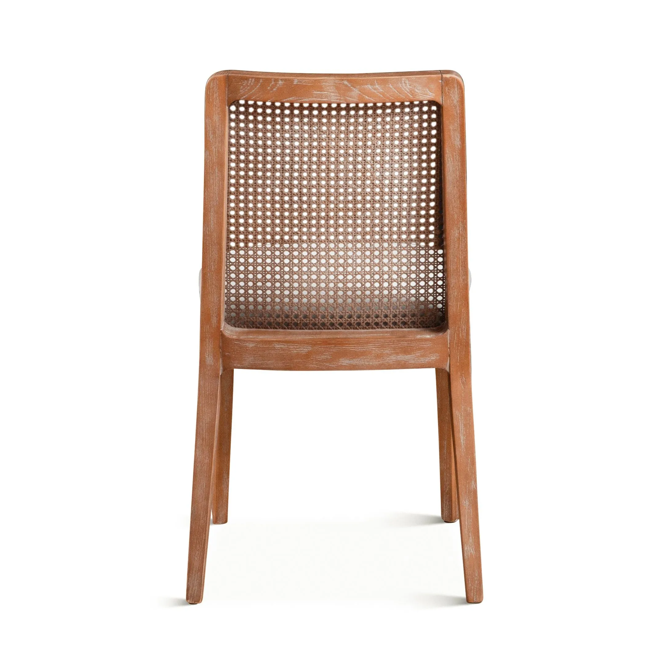Simone Dining Chair Off White Linen Seat