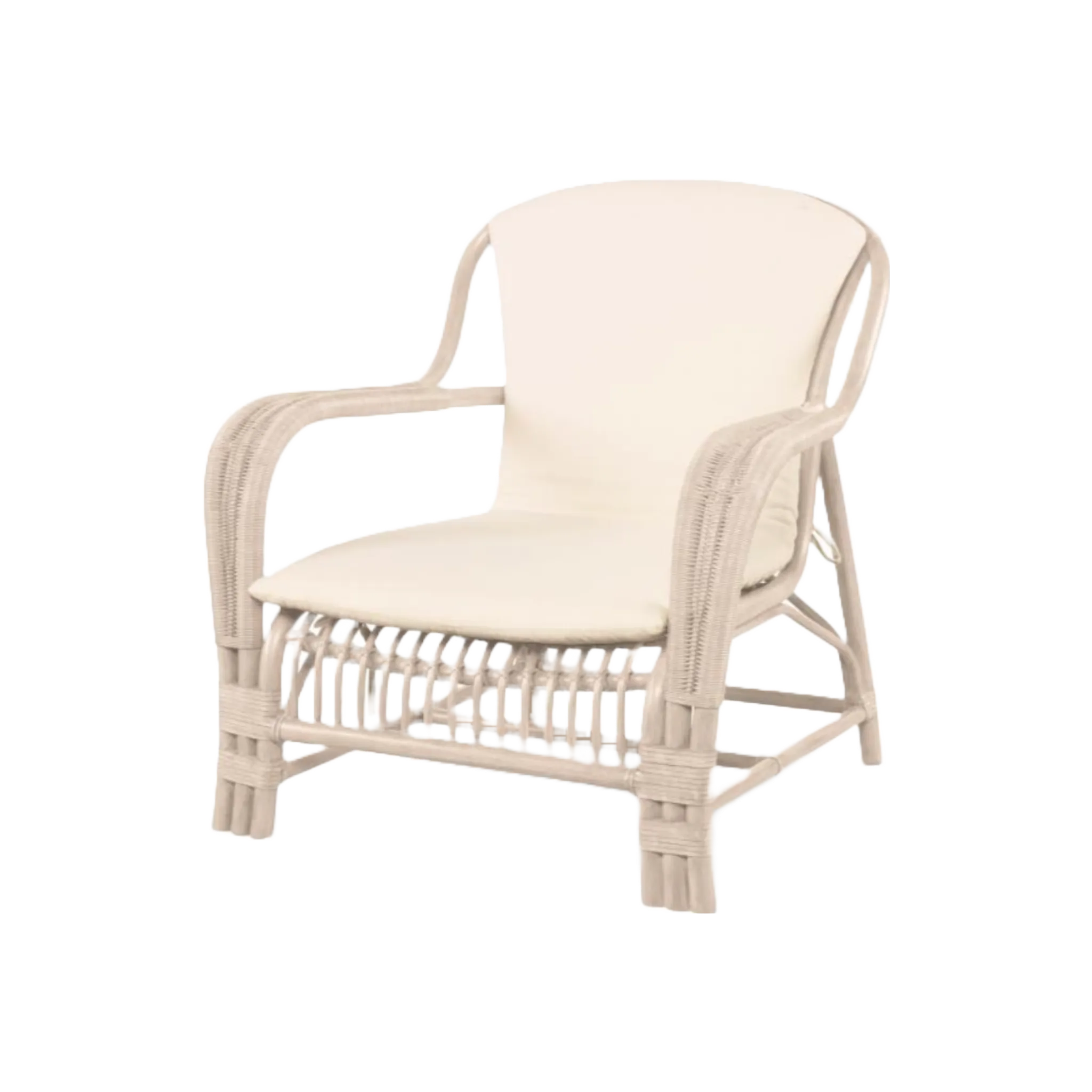 Simone Lounge Chair-Peninsula/Flax