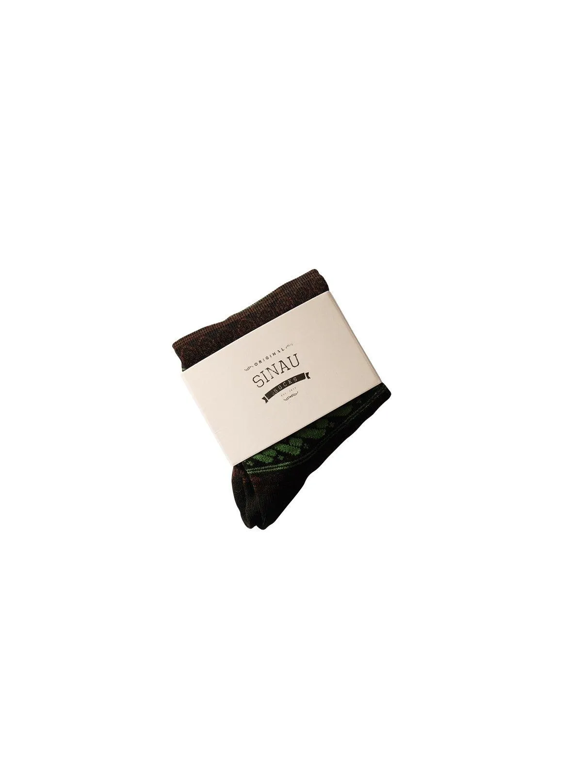Sinau Socks Daksa Wine Dark Brown