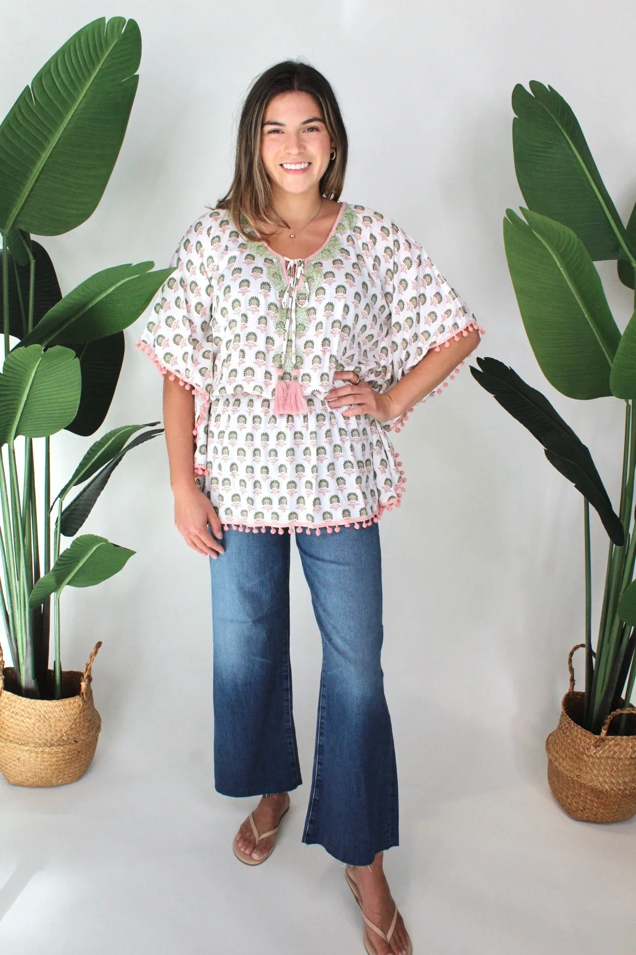 Skemo Blossom Butterfly Top Pink