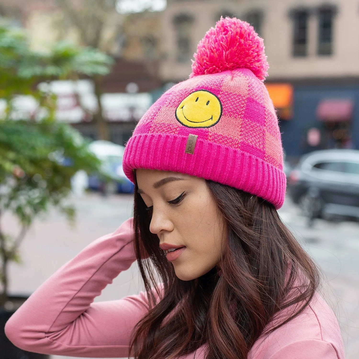 Smiley® x Pudus Winter Beanie | Black