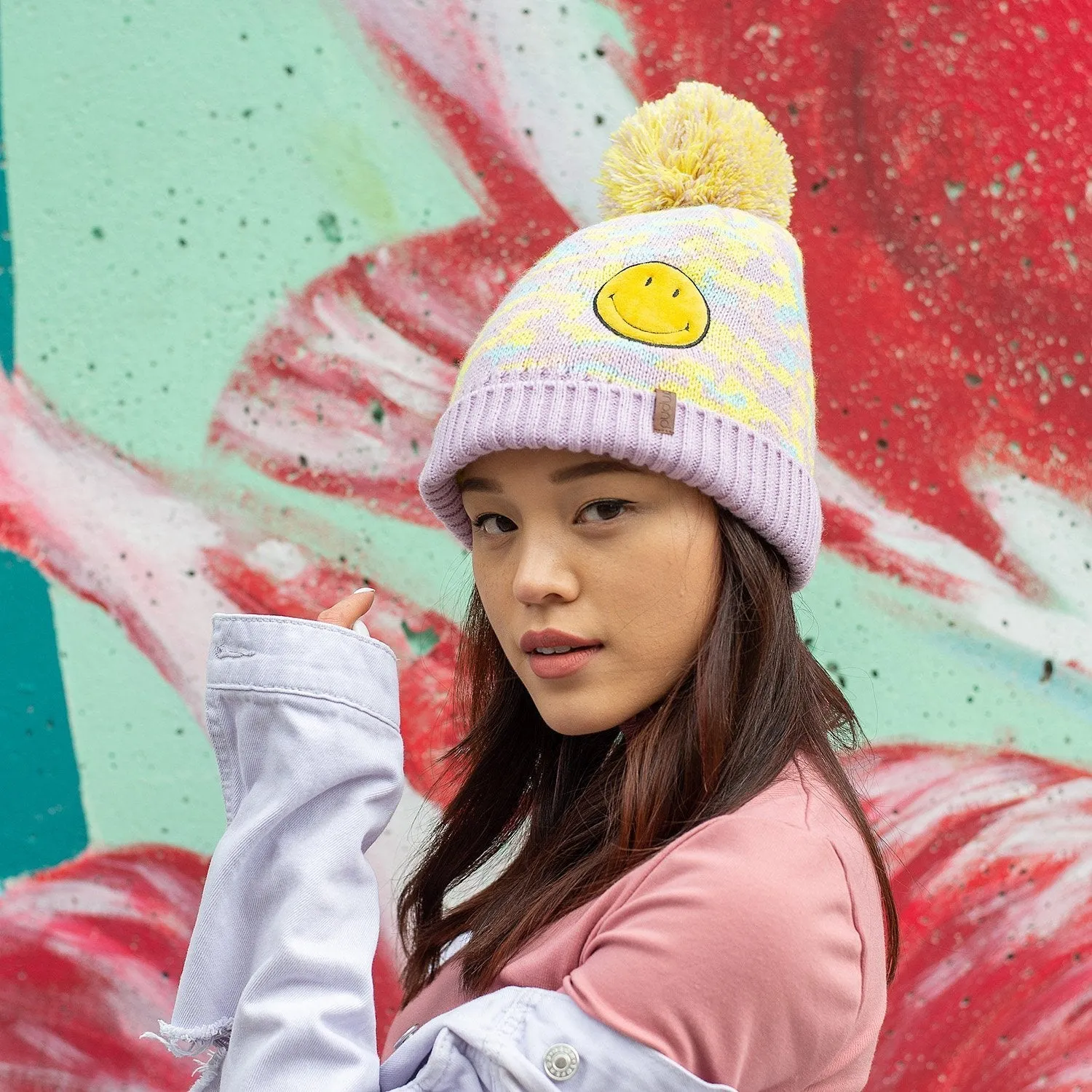 Smiley® x Pudus Winter Beanie | Black