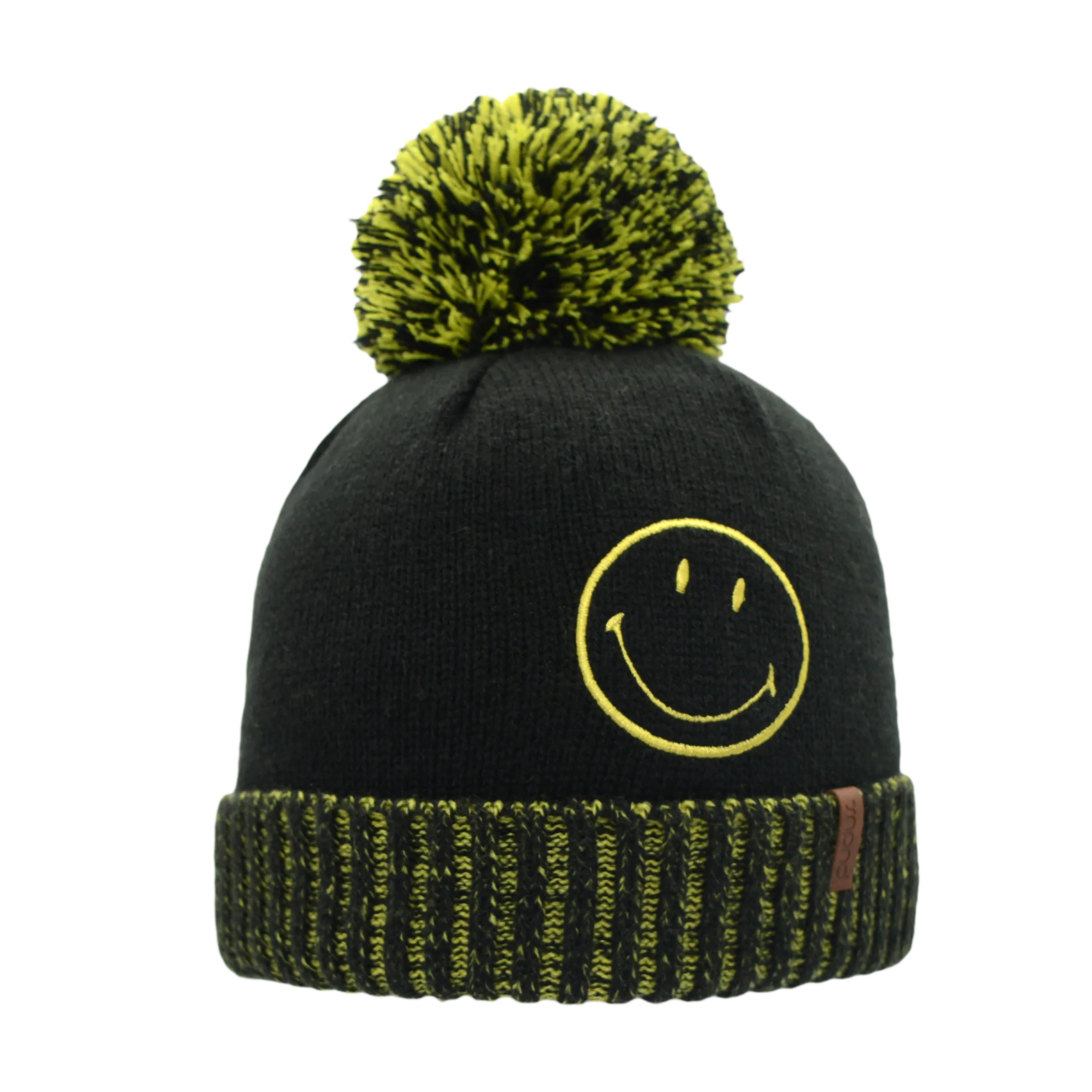 Smiley® x Pudus Winter Beanie | Black
